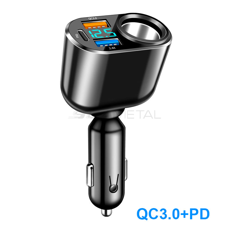 Car Charger Fast Charge,66W SCP/QC3.0 Cell Phone Charger,Cigarette