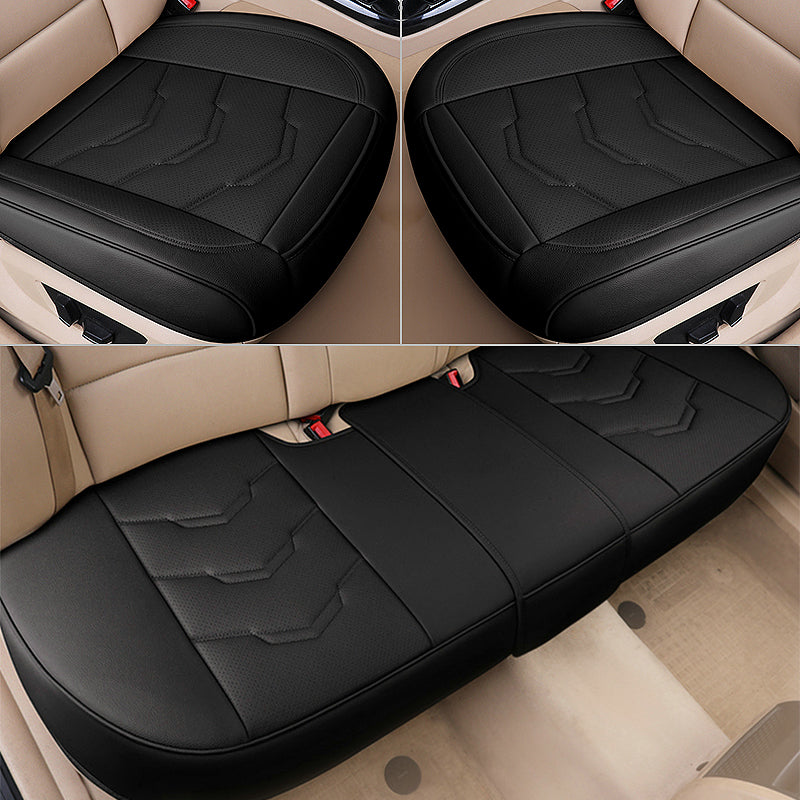 Car Seat Cover Auto Seat Pads PU Leather Car Seat Cover Vehicle Suitab –  SEAMETAL