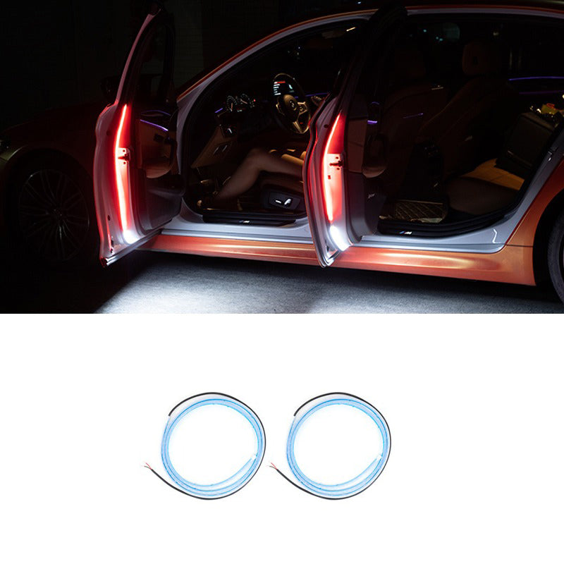 4pcs Front Rear 47Inch 120cm Car Door Warning Led Strip Light – icarscars -  Your Preferred Auto Parts