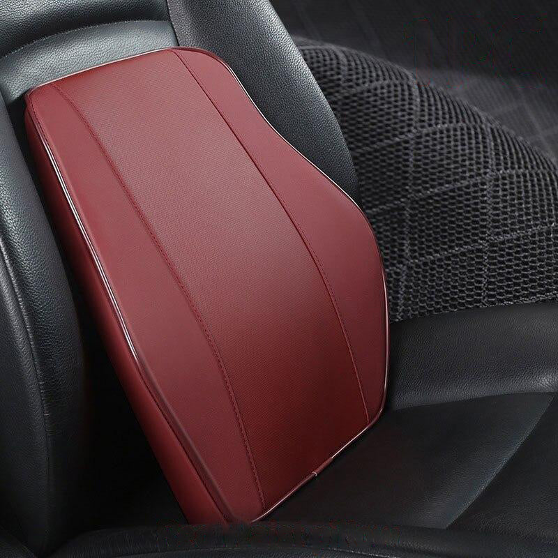 Car Headrest Lumbar Support Car Seat Back Cushion Memory Foam