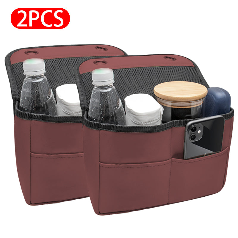 2PCS Car Seat Back Organiser Multi Pocket Storage Bag Pouch Holder