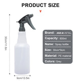 SEAMETAL 800ML Portable Spray Bottle Refillable Plastic Empty Container Atomizer Adjustable Nozzle for Car