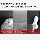 Car Anti-kick Pad Pu Leather Auto Seat Back Protector Pads Anti Scratch Back Seat Organizer