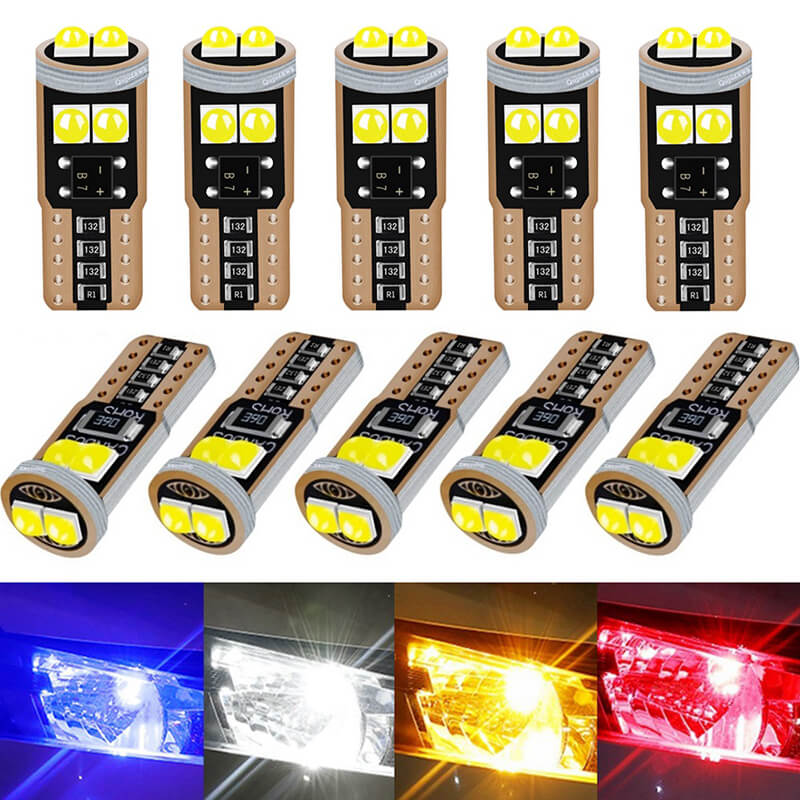 Car Side Marker Lights Bulbs LED Canbus No Error Auto Parking Lamp
