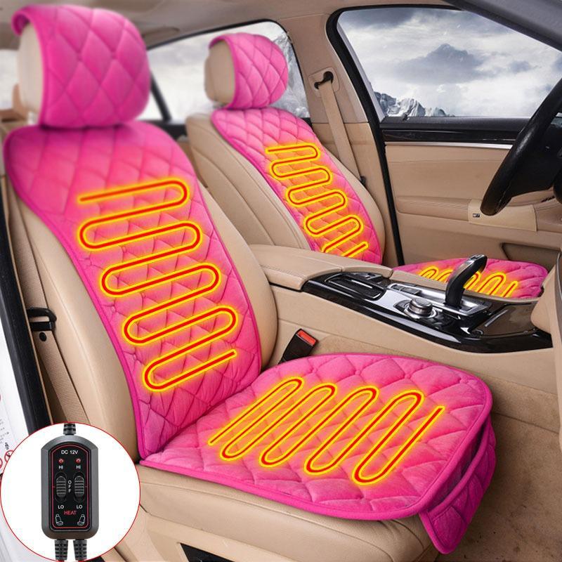 Faux Fur Plush Car Seat Cover Front Rear Winter Warm Soft Pad Cushion  Protector