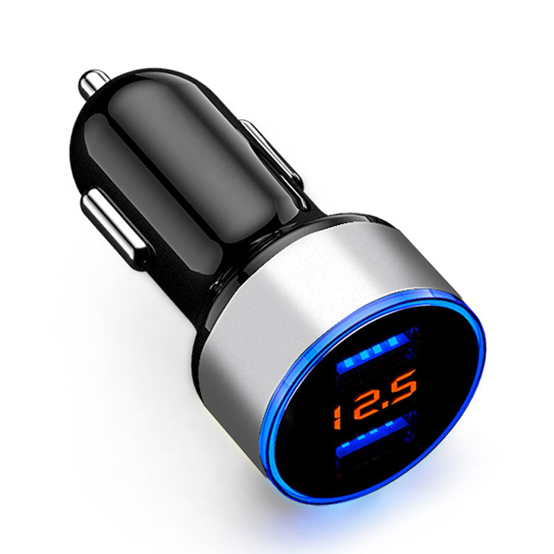 Cheap 5V 3.1A 4 USB Port Car Charger Socket with LED Voltage