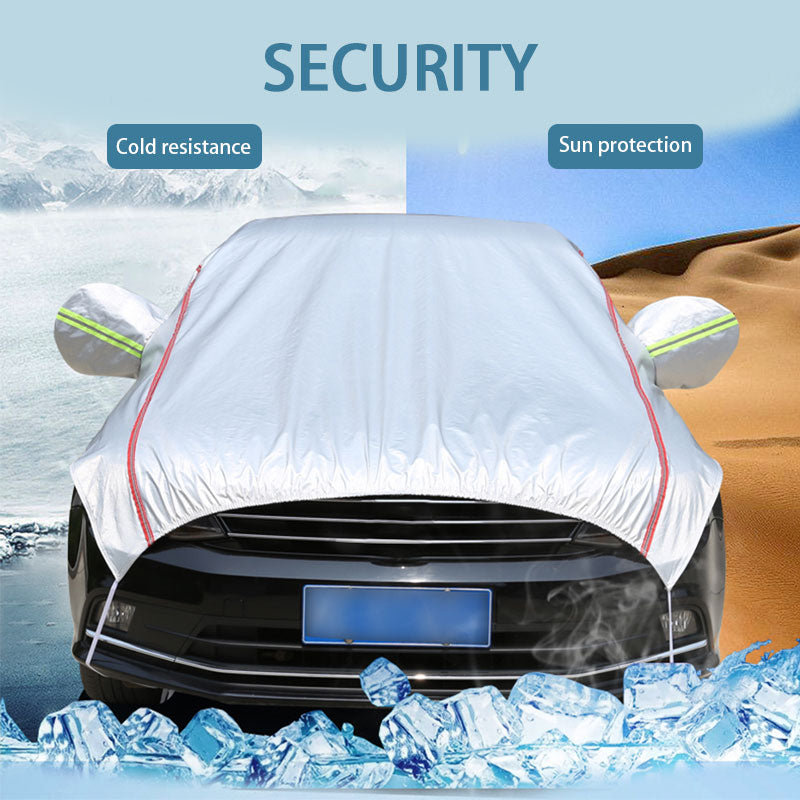 Durable and Foldable Top Half Car Cover - China Car Cover, Half Car Cover