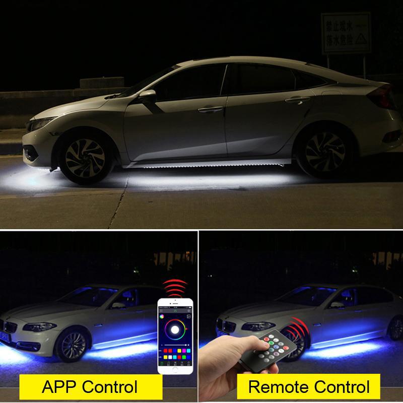 Universal Wireless Car Interior Underglow Lights For Cars Auto