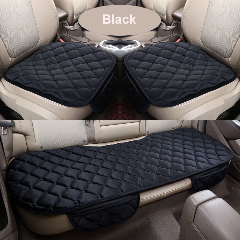 SEAMETAL Winter Warm Car Seat Cover Driver Seat Cushion Non-Slip