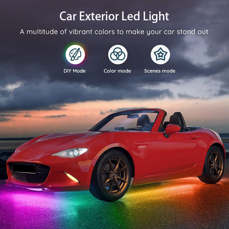 Universal Wireless Car Interior Underglow Lights For Cars Auto