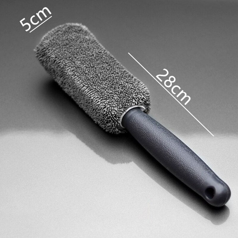 Car Wheel Brush Cleaner Tire Cleaning Brush For Car Auto Vehicle