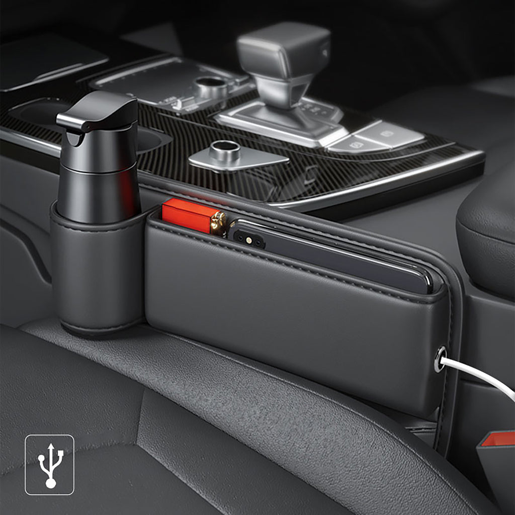 Multifunction Seat Gap Storage Bag For Car Seat Gap Filler With
