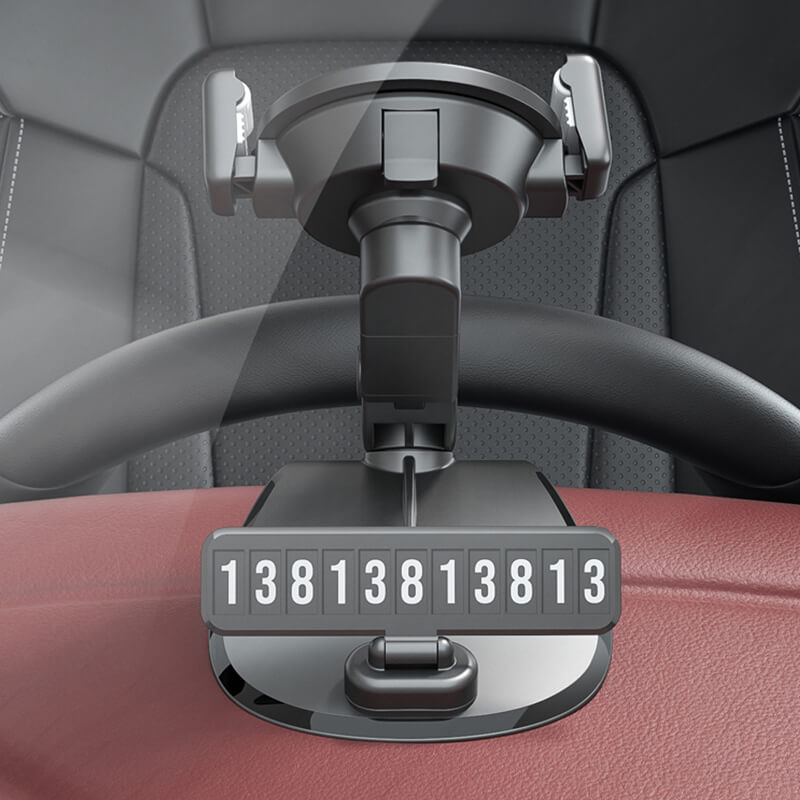 Car Phone Mount,Cell Phone Holder for Car 360 Degree Rotation Dashboard Car  Clip