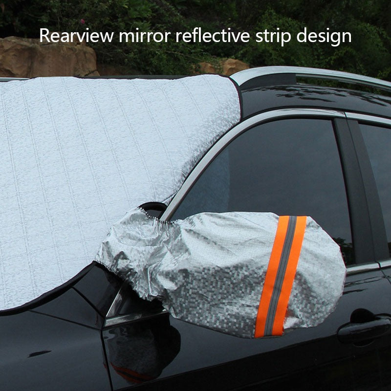 Car Windscreen Shield Cover Frost Ice Snow Shield Window Mirror Screen  Protect