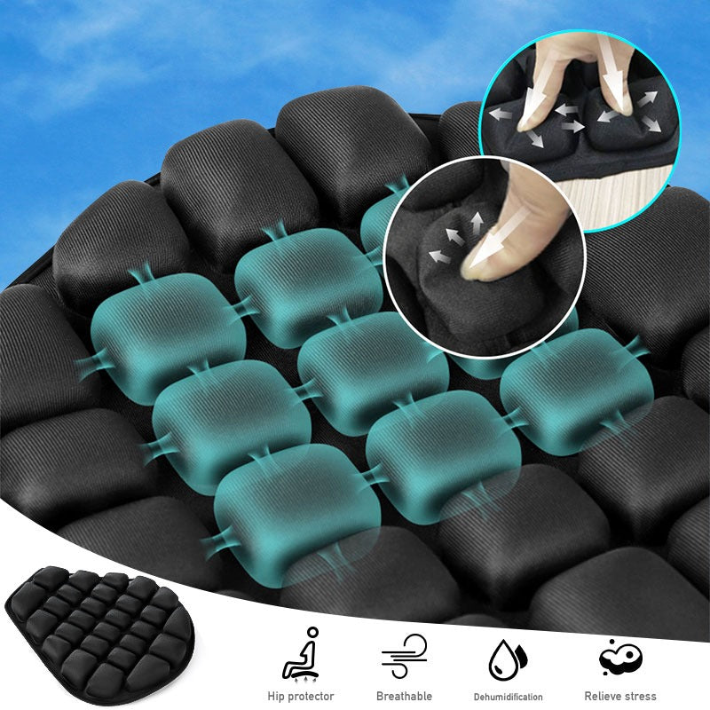 Comfortable Motorcycle Seat Cushion 3D Fillable Seat Pad for Travel –  SEAMETAL